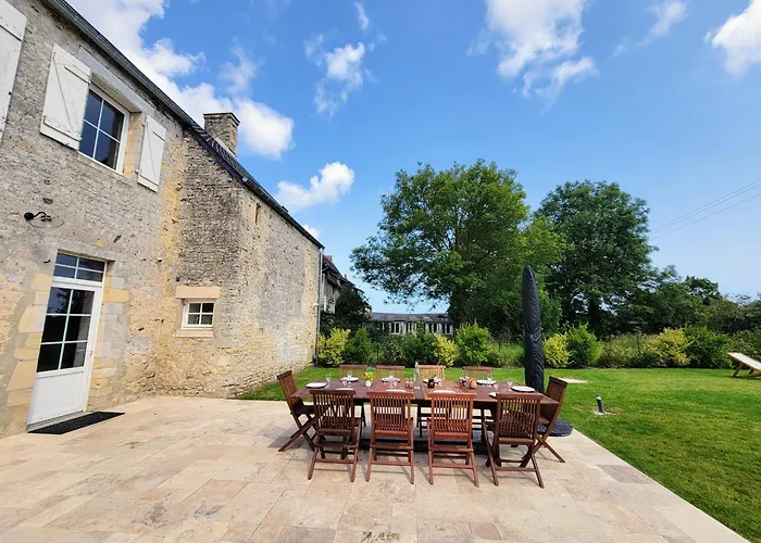 Semesterbostad Maison Maliott Colleville-sur-Mer